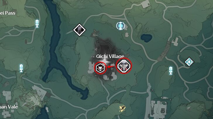 Wuthering Waves - Qichi Village Tacet Field