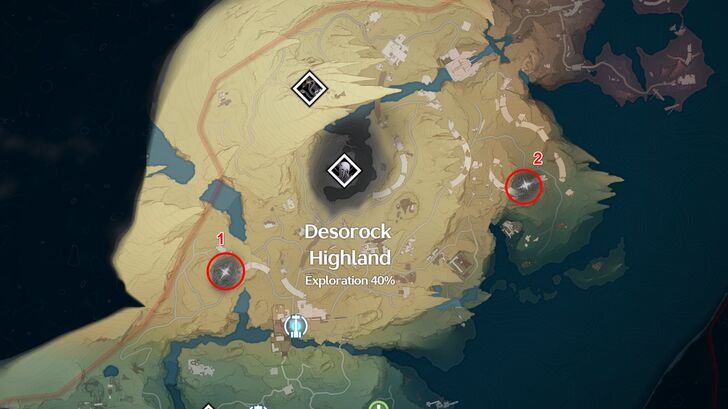 Wuthering Waves - Desorock Highland Tacet Field General Area