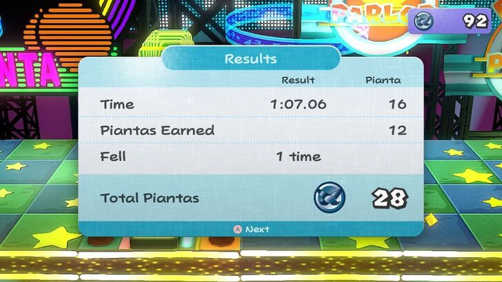 Paper Mario Thousand Year Door - Tube Game Pianta Tokens