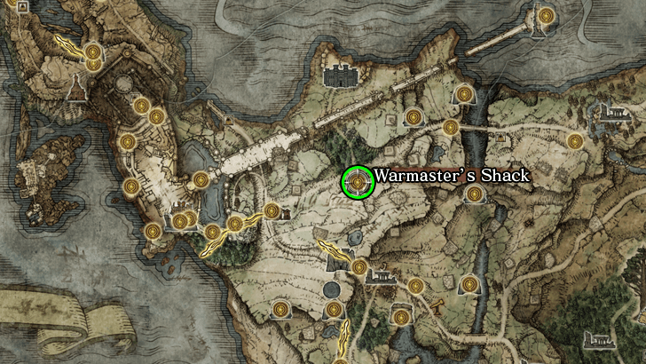 Elden Ring - Spinning Slash Ash of War Map Location
