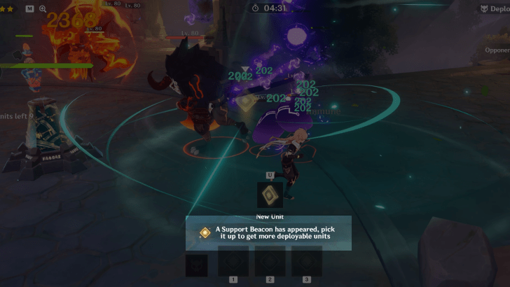 Genshin How to Play Defense Scenarios - Collect Supply Beacons