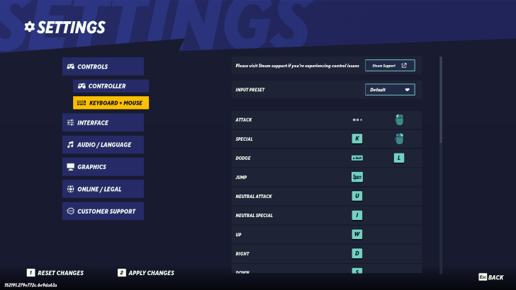 MultiVersus - How to Change Controls Step 3