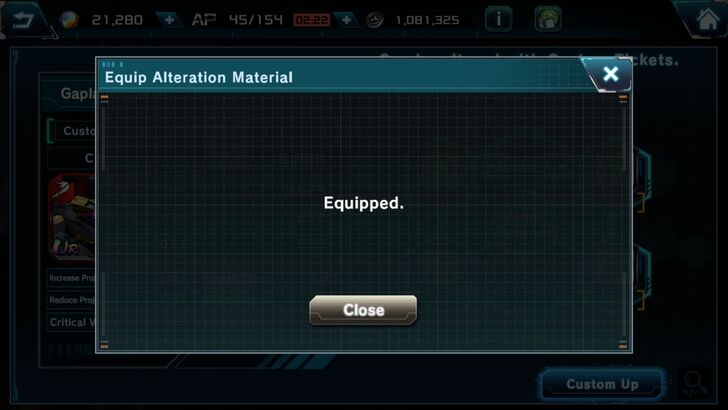 How to Switch Worlds Step 7 - Gundam UCE