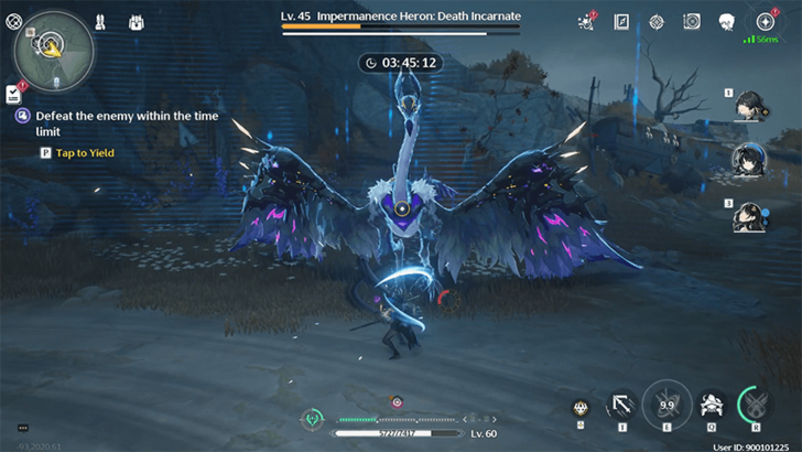 Wuthering Waves - Tactical Hologram Impermanence Heron Has More Moves