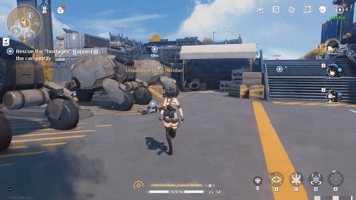 Wuthering Waves - Camp Raid - Rescue the Hostages