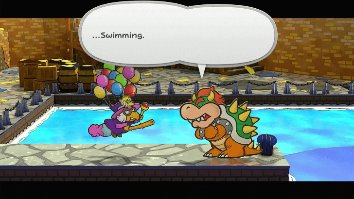 Paper Mario Thousand Year Door - Bowser Intermission 4-5