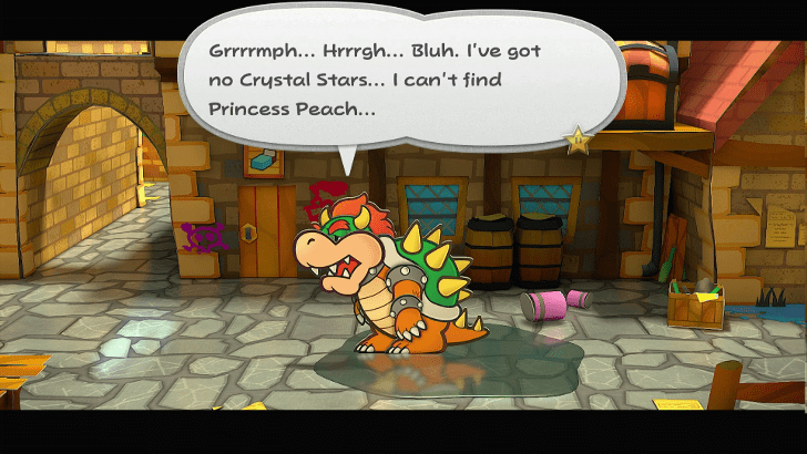 Paper Mario Thousand Year Door - Bowser Intermission 6-1