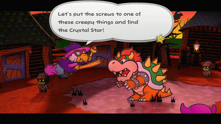 Paper Mario Thousand Year Door - Bowser Intermission 5-1