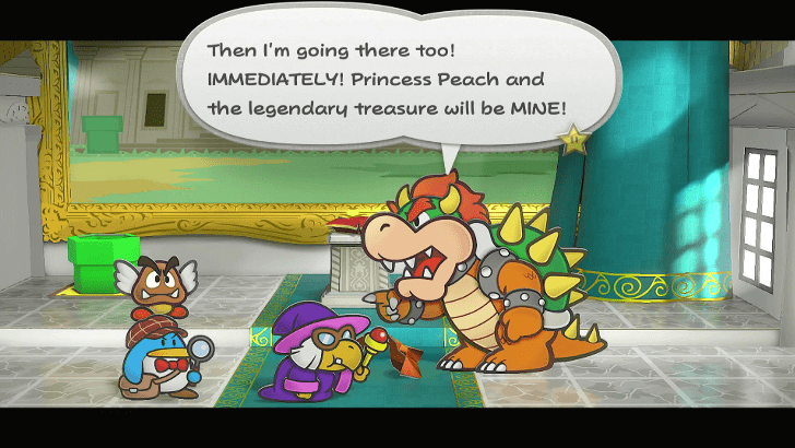 Paper Mario Thousand Year Door - Bowser Intermission 7-6