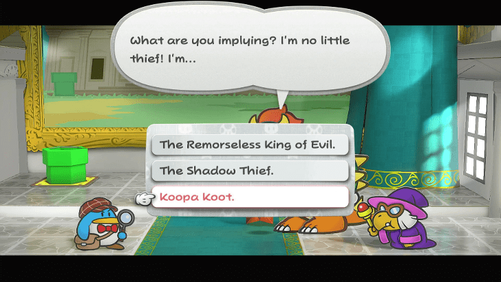 Paper Mario Thousand Year Door - Bowser Intermission 7-3