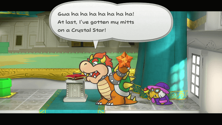 Paper Mario Thousand Year Door - Bowser Intermission 7-2