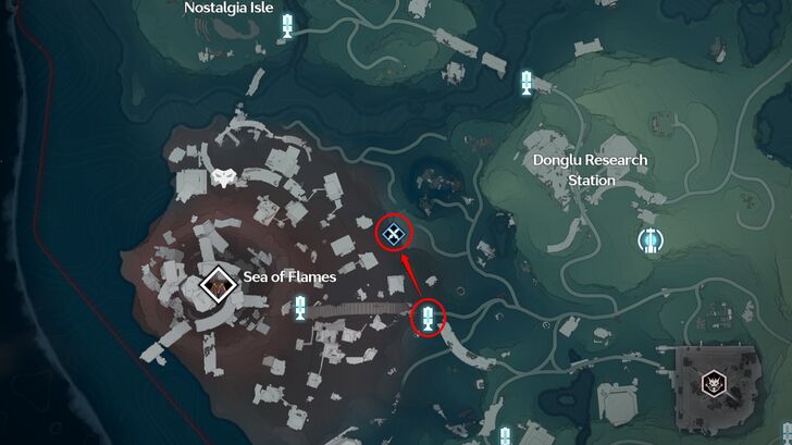 Wuthering Waves - Forgery Challenge Flaming Remnants Location