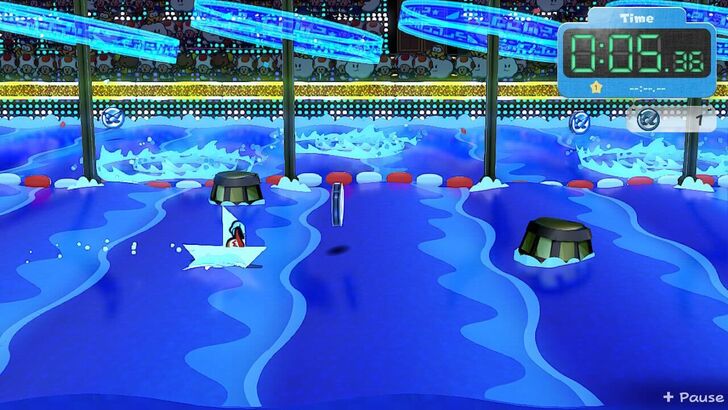 Paper Mario Thousand Year Door - Boat Game 1