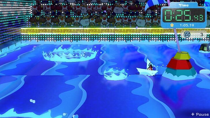 Paper Mario Thousand Year Door - Boat Game 2