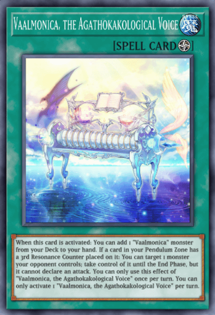 Vaalmonica, the Agathokakological Voice