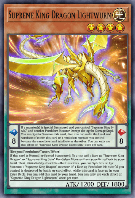 Supreme King Dragon Lightwurm