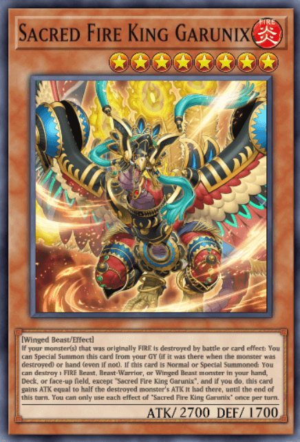 Sacred Fire King Garunix