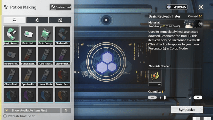 Wuthering Waves - A Taste of Everything - Synthesize Anything