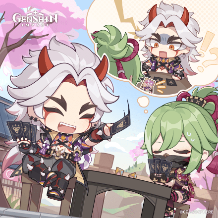 Genshin Impact - Itto Birthday Art 2024