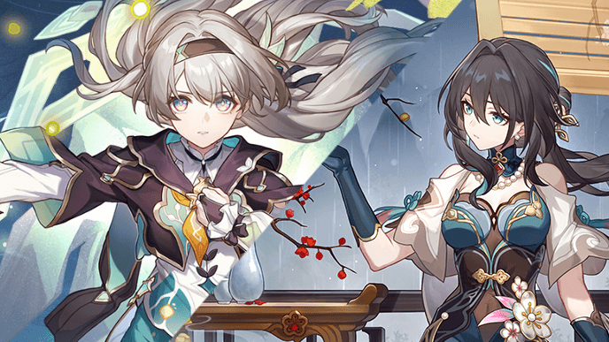 Honkai Star Rail - Ruan Mei and Firefly