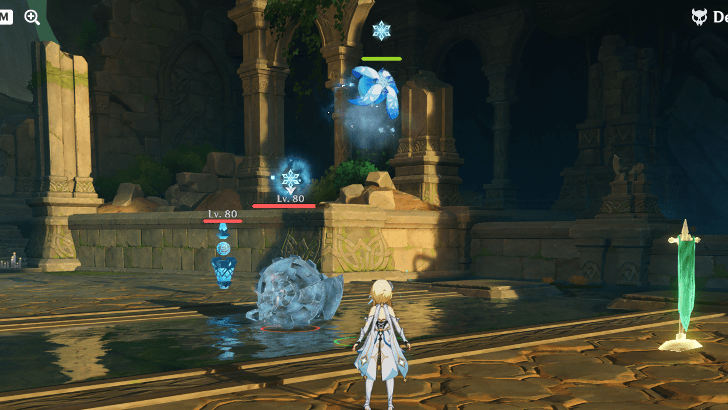 Genshin - Contested River Crossings - Deploy Cryo Units to Stop Enemies from Crossing the River