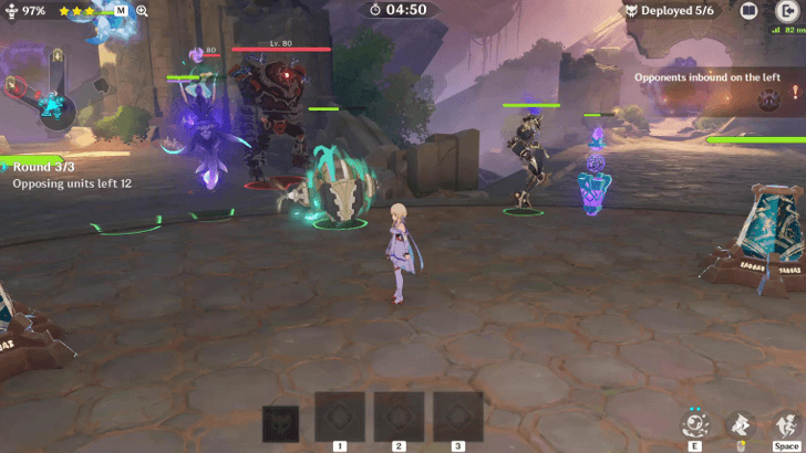 Genshin - Defense Scenario 4 - wave 2 and 3