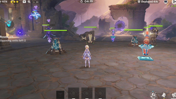 Genshin - Defense Scenario 4 - wave 1