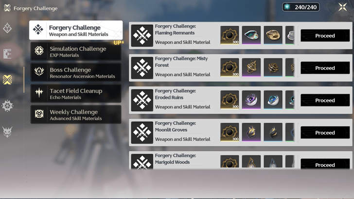 Wuthering Waves - Forgery Challenge