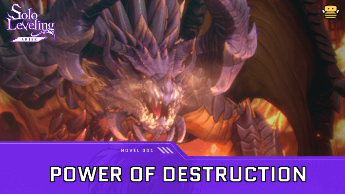 Solo Leveling Arise - Power of Destruction guide banner