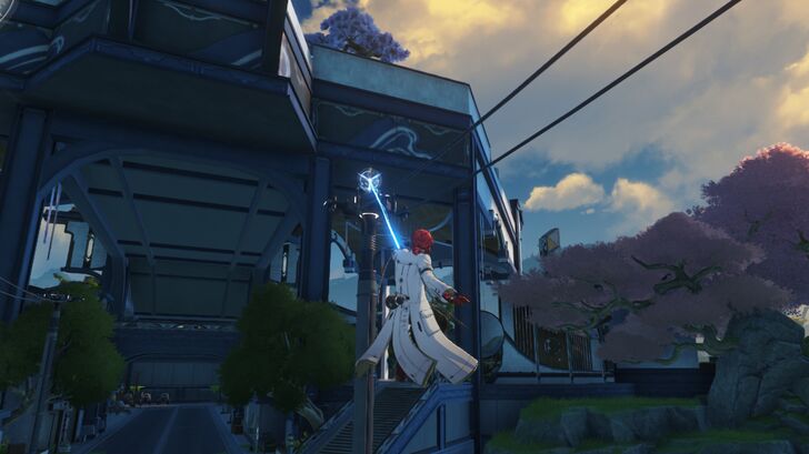 Wuthering Waves - Grappling Hook In Use