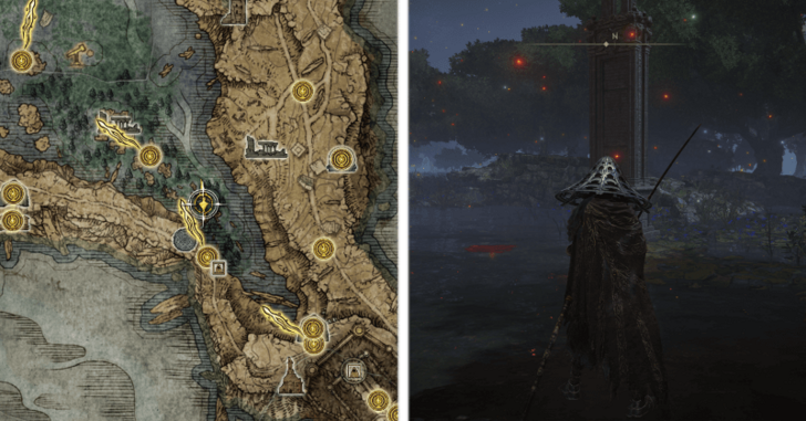 Elden Ring - Liurnia, East Map Fragment Location