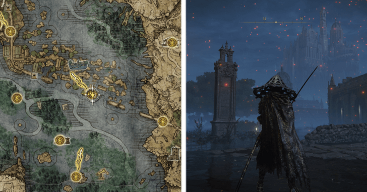 Elden Ring - Liurnia, North Map Fragment Location