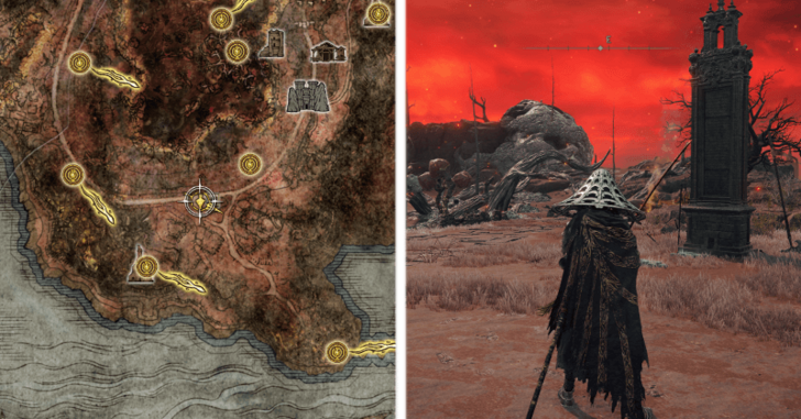 Elden Ring - Caelid Map Fragment Location