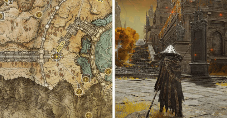Elden Ring - Leyndell, Royal Capital Map Fragment Location