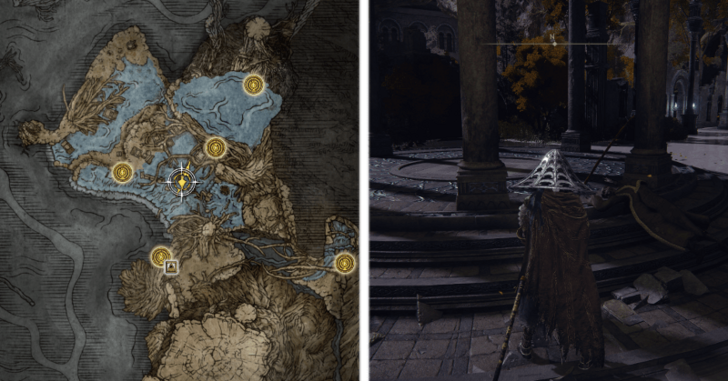 Elden Ring - Deeprot Depths Map Fragment Location