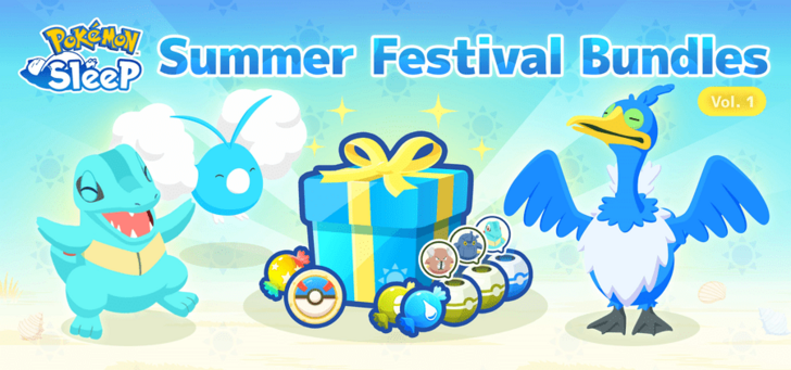 Pokemon Sleep - Summer Festival Bundles