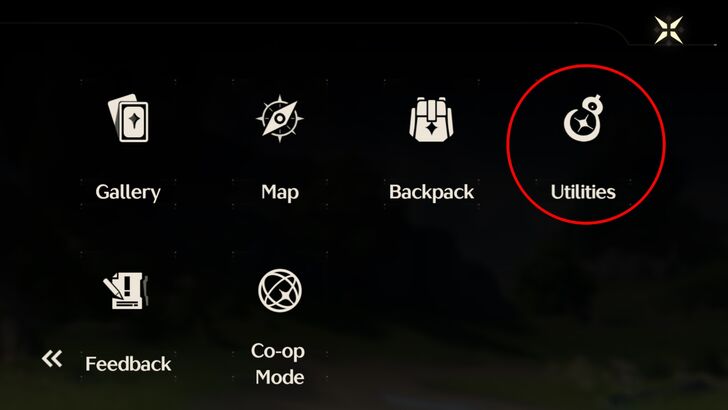 Wuthering Waves - Main Menu Utilities Location