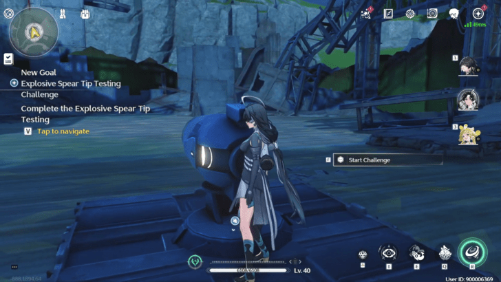 Wuthering Waves - Explosive Spear Tip Testing - Repeat the Challenge if You Fail