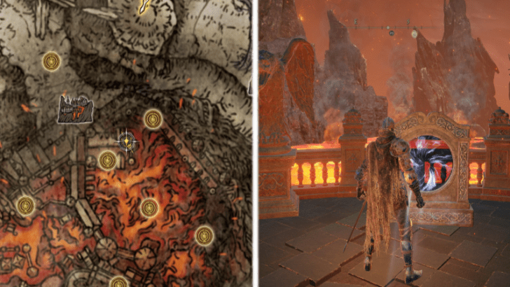 Lizard Throne Balcony Portal Location