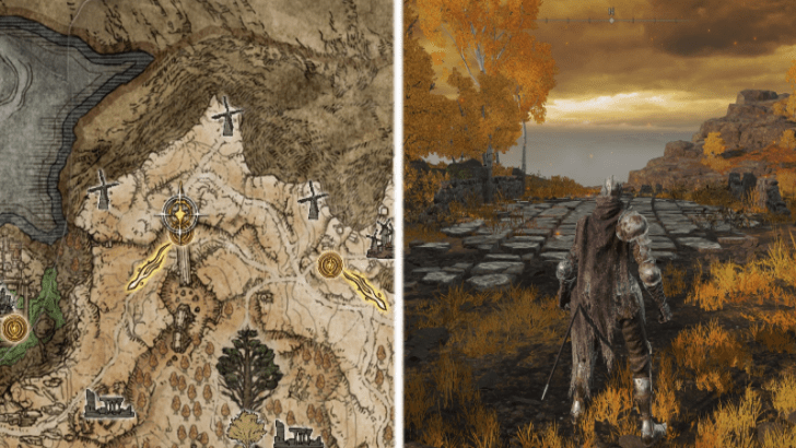 Road to Iniquity Side Path Portal Exit Location