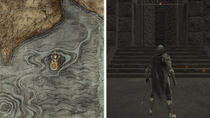 Isolated Divine Tower Portal Exit Location