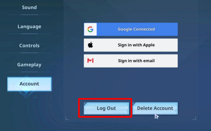 Solo Leveling Arise - Change Account
