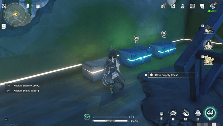 Wuthering Waves - Explosive Spear Tip Testing Rewards- Three Supply Chests