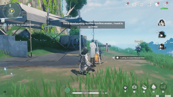 Wuthering Waves - Messenger - Talk to the Researcher