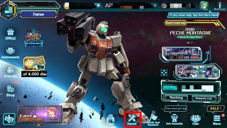 How to Potential Unleash Step 1 - Gundam UCE