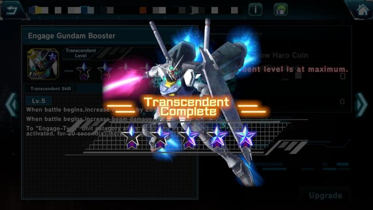 How to Transcend Step 4 - Gundam UCE