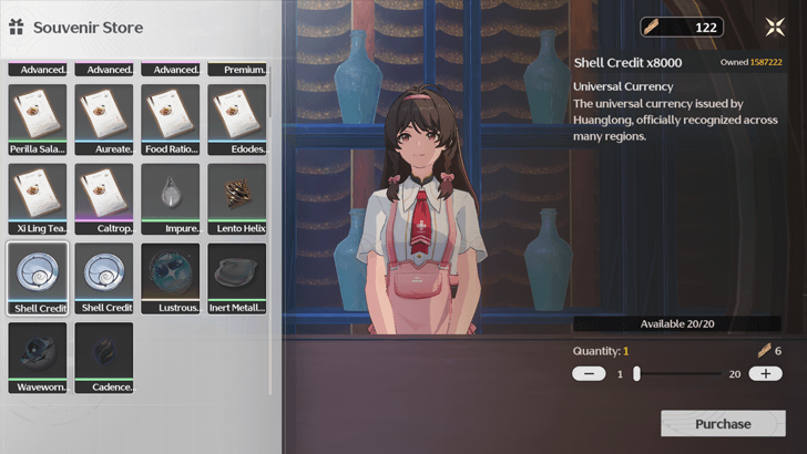 Wuthering Waves - Souvenir Store