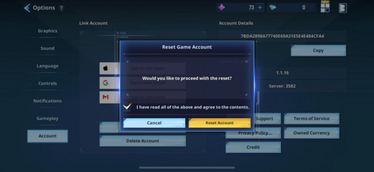 Solo Leveling Arise - Reset Account