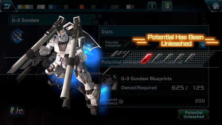 How to Potential Unleash Step 5 - Gundam UCE