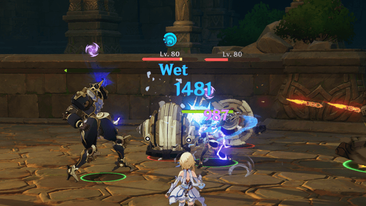 Genshin - Crushing Pincer Maneuver - Deploy Single Target Units for the AoE Units